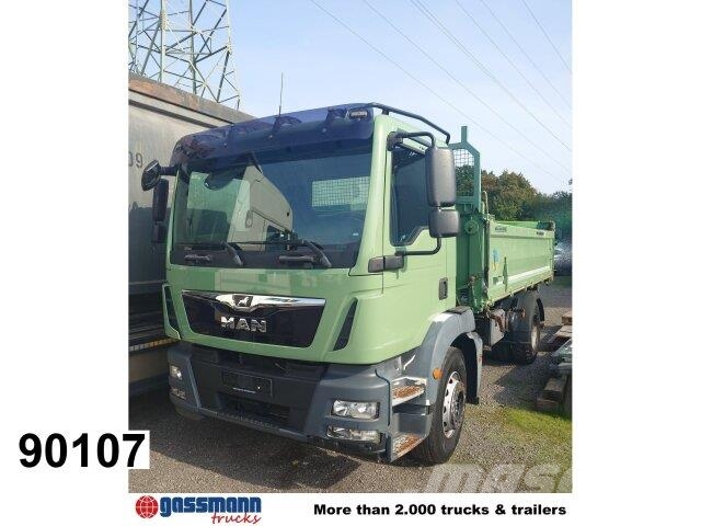 MAN TGM 18.320 4x2 BL, Meiller 3-Seiten AHK-Öl Tippbil