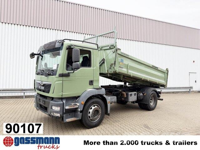 MAN TGM 18.320 4x2 BL, Navi, Meiller 3-Seiten, AHK-Öl Kipper
