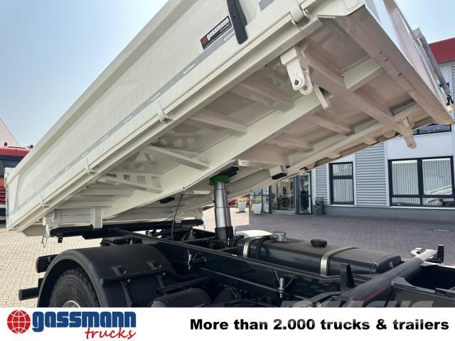 MAN TGM 18.320 4x2, Kran HMF 1320 K3, Funk Tipper trucks