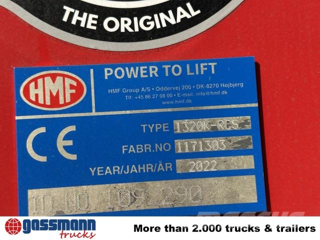 MAN TGM 18.320 4x2, Kran HMF 1320 K3, Funk Tipper trucks