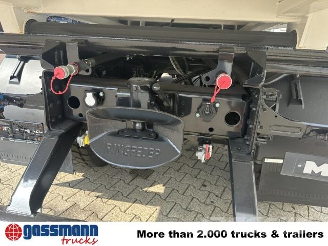 MAN TGM 18.320 4x2, Kran HMF 1320 K3, Funk Tipper trucks