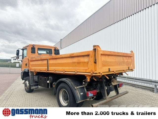 MAN TGM 18.340 BB 4x4, Hardox-Kipper 덤프 트럭
