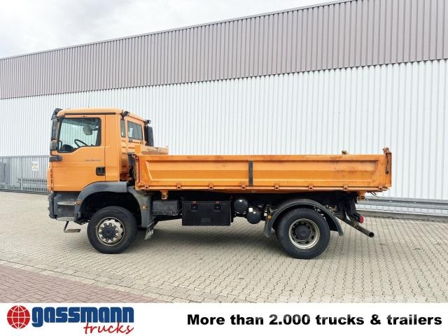 MAN TGM 18.340 BB 4x4, Hardox-Kipper 덤프 트럭