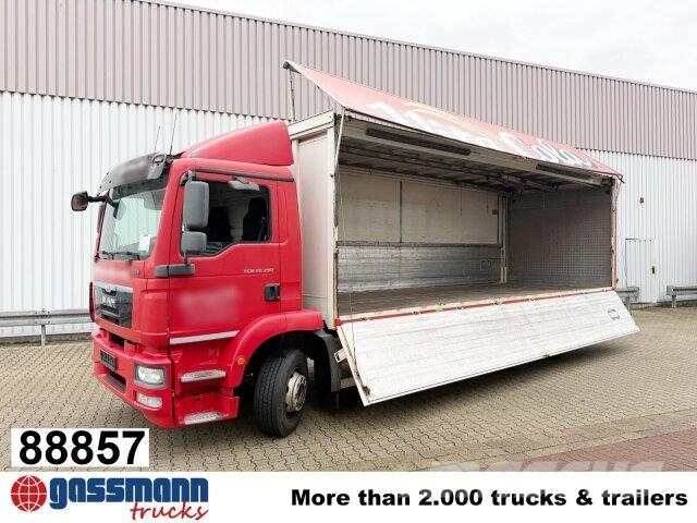 MAN TGM 22.290 6x2-4 LL, EEV, Lenkachse, 2x AHK, Camiones caja cerrada
