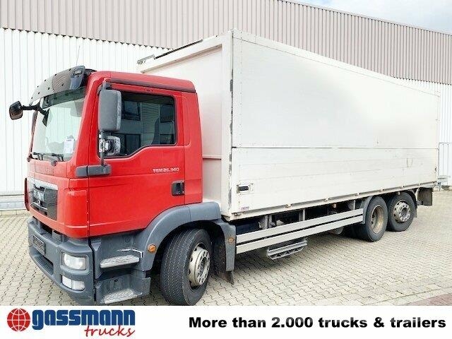 MAN TGM 26.340 6x2-4 LL Getränkewagen, Skříňová nástavba