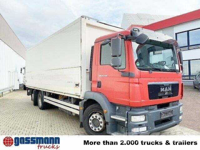 MAN TGM 26.340 6x2-4 LL Getränkewagen, Skříňová nástavba