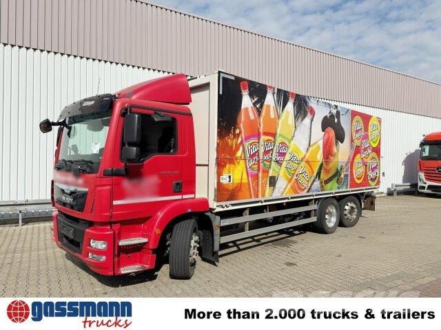 MAN TGM 26.340 6x2-4 LL, Getränkekoffer, Camiones caja cerrada