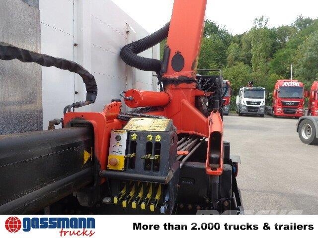 MAN TGM 26.340 6x2-4 LL,Lenk-Liftachse, Heckkran, 플랫베드/드롭사이드 트럭