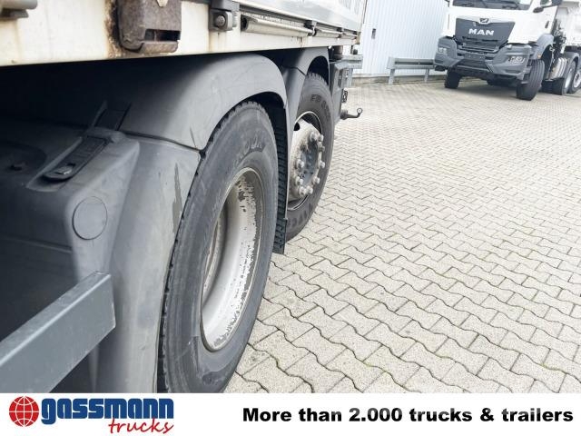 MAN TGM 26.340 6X2-4 LL, Lenk-/Liftachse, Heckkran 플랫베드/드롭사이드 트럭