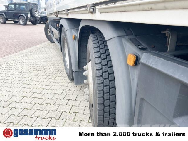 MAN TGM 26.340 6X2-4 LL, Lenk-/Liftachse, Heckkran 플랫베드/드롭사이드 트럭