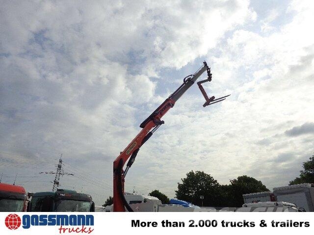 MAN TGM 26.340 6x2-4 LL,Lenk-Liftachse, Heckkran, 플랫베드/드롭사이드 트럭