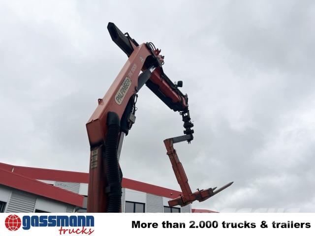 MAN TGM 26.340 6X2-4 LL, Lenk-/Liftachse, Heckkran 플랫베드/드롭사이드 트럭