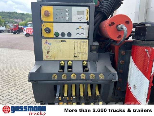 MAN TGM 26.340 6X2-4 LL, Lenk-/Liftachse, Heckkran 플랫베드/드롭사이드 트럭