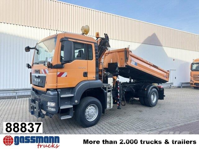 MAN TGS 18.320 4x4 BB, Winterdienstausstattung, Kran Φορτηγά Ανατροπή