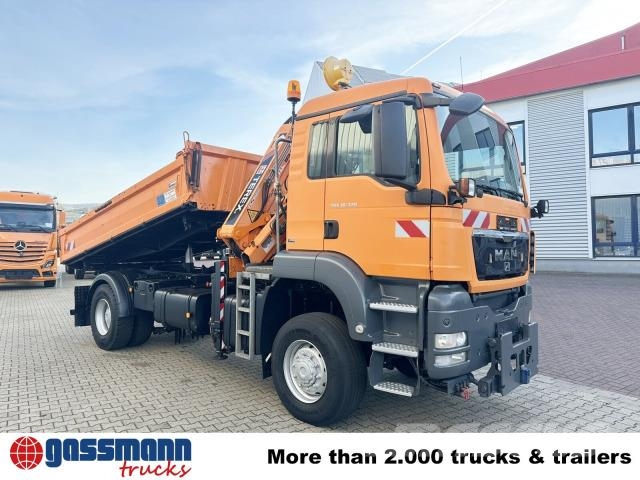 MAN TGS 18.320 4x4 BB, Winterdienstausstattung, Kran Φορτηγά Ανατροπή