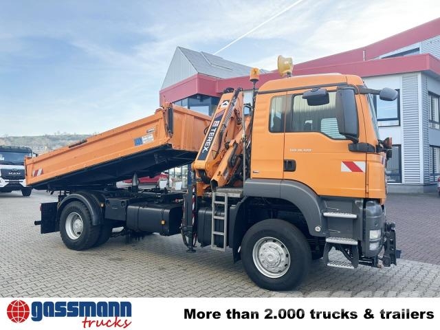 MAN TGS 18.320 4x4 BB, Winterdienstausstattung, Kran Φορτηγά Ανατροπή