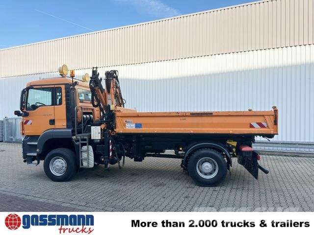 MAN TGS 18.320 4x4 BB, Winterdienstausstattung, Kran Φορτηγά Ανατροπή