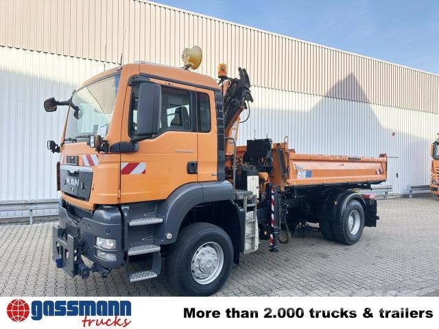 MAN TGS 18.320 4x4 BB, Winterdienstausstattung, Kran Φορτηγά Ανατροπή