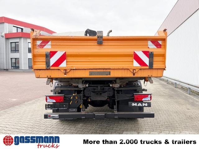 MAN TGS 18.320 4x4 BL, Kran, Winterdienstausttattung, Самосвал