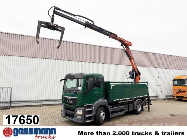 MAN TGS 18.400 4x2 BL, Intarder, Heckkran Atlas Terex Самосвал
