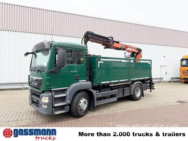 MAN TGS 18.400 4x2 BL, Intarder, Heckkran Atlas Terex Самосвал