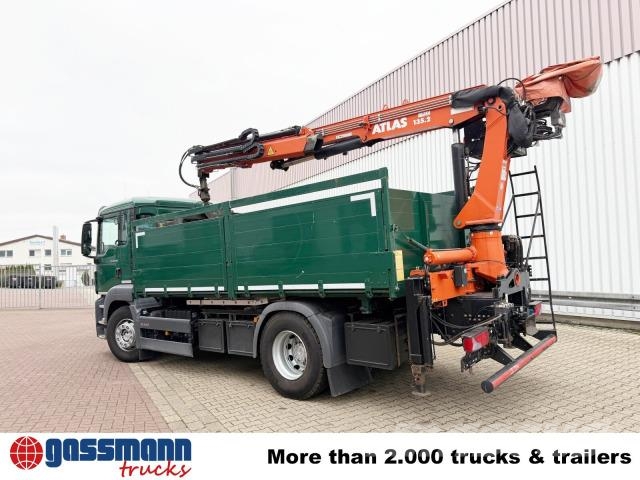 MAN TGS 18.400 4x2 BL, Intarder, Heckkran Atlas Terex Самосвал