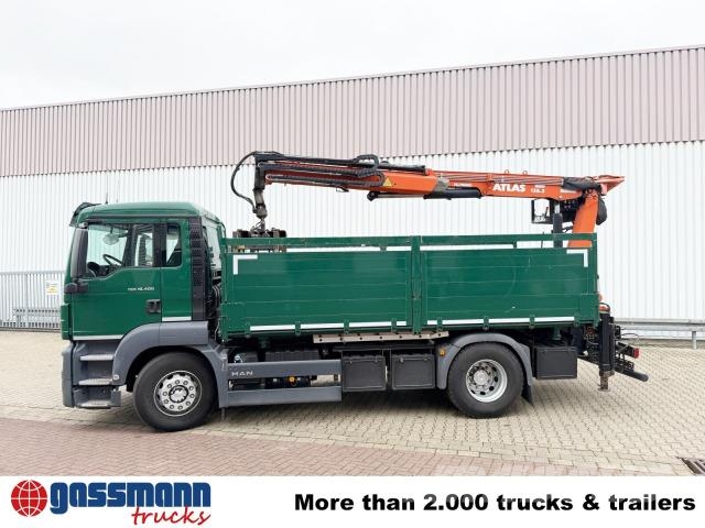 MAN TGS 18.400 4x2 BL, Intarder, Heckkran Atlas Terex Самосвал