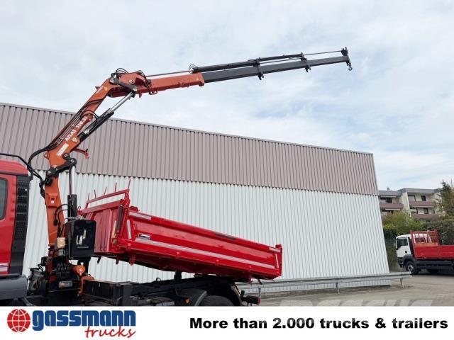 MAN TGS 18.400 4x4 BB, Navi, Kran Atlas 120.2E-A3L, Самосвал