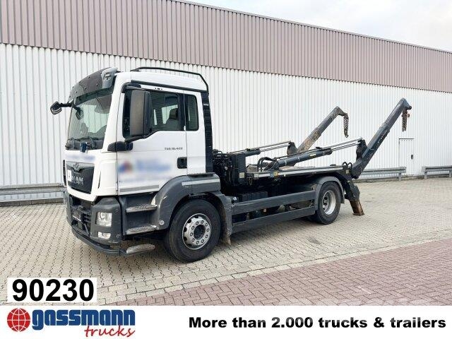 MAN TGS 18.420 4x2 LL, Tele-Absetzer, Funk Kabelløft lastebiler