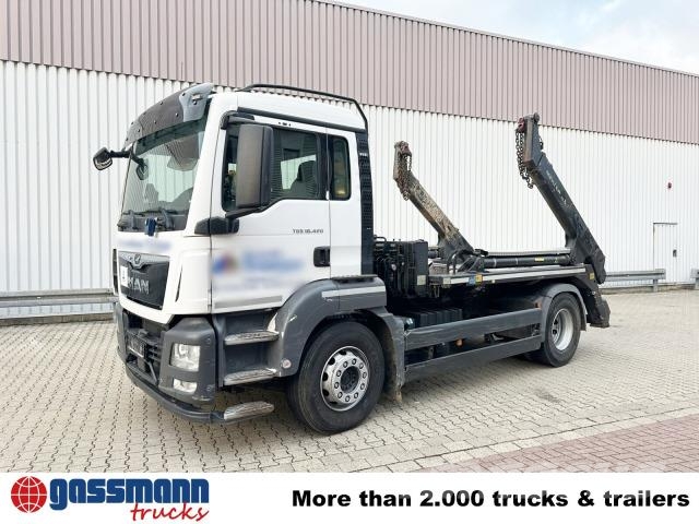 MAN TGS 18.420 4x2 LL, Tele-Absetzer, Funk Kabelløft lastebiler