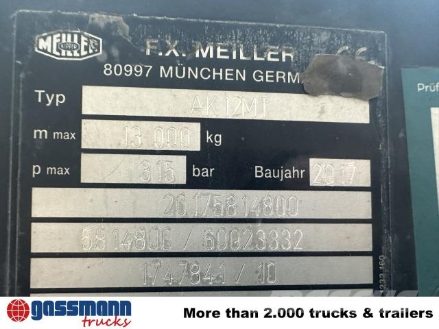 MAN TGS 18.420 4x2 LL, Tele-Absetzer, Funk Kabelløft lastebiler