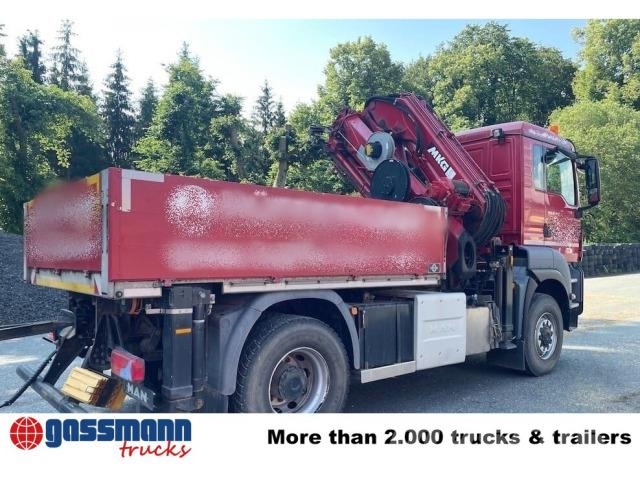 MAN TGS 18.420 4x4 BB, MKG HLK 341-6 Kran Funk Camion plateau