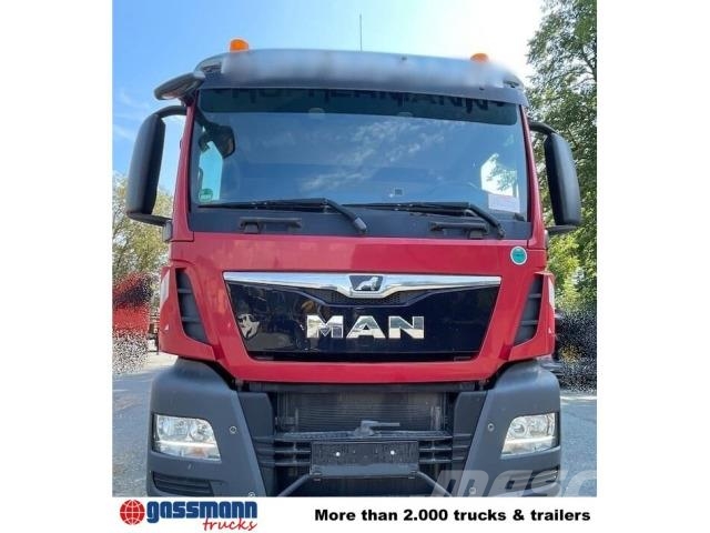 MAN TGS 18.420 4x4 BB, MKG HLK 341-6 Kran Funk Camion plateau