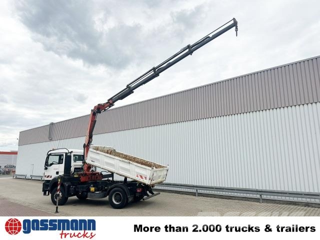 MAN TGS 18.480 4x4H BL, HydroDrive, Kran Palfinger PK 덤프 트럭