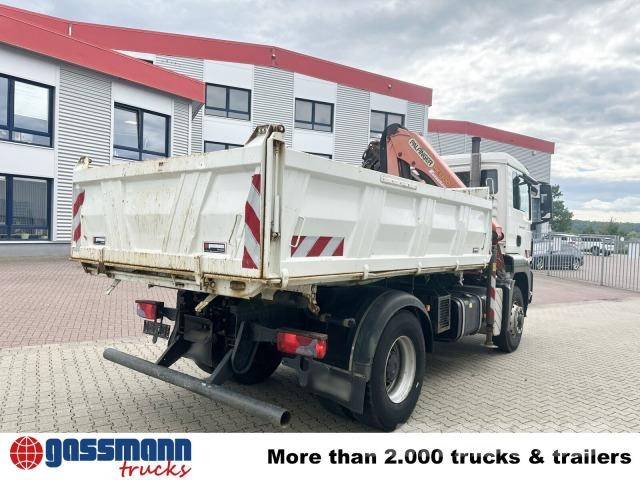 MAN TGS 18.480 4x4H BL, HydroDrive, Kran Palfinger PK 덤프 트럭