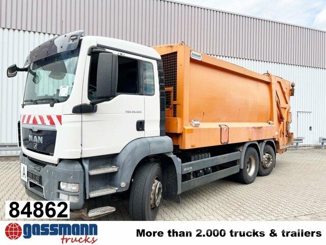 MAN TGS 26.320/400 6x2-4 BL, Lift-/Lenkachse, Heil PLK 多目的/汎用車両