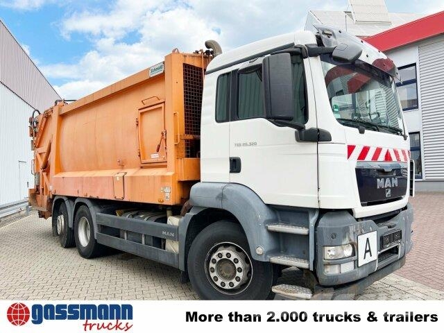 MAN TGS 26.320/400 6x2-4 BL, Lift-/Lenkachse, Heil PLK 多目的/汎用車両