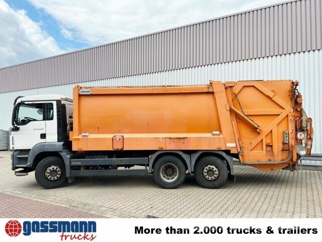 MAN TGS 26.320/400 6x2-4 BL, Lift-/Lenkachse, Heil PLK 多目的/汎用車両