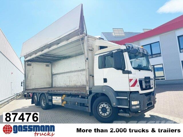 MAN TGS 26.360 6X2-4 BL, Lift-/Lenkachse, Camiones caja cerrada