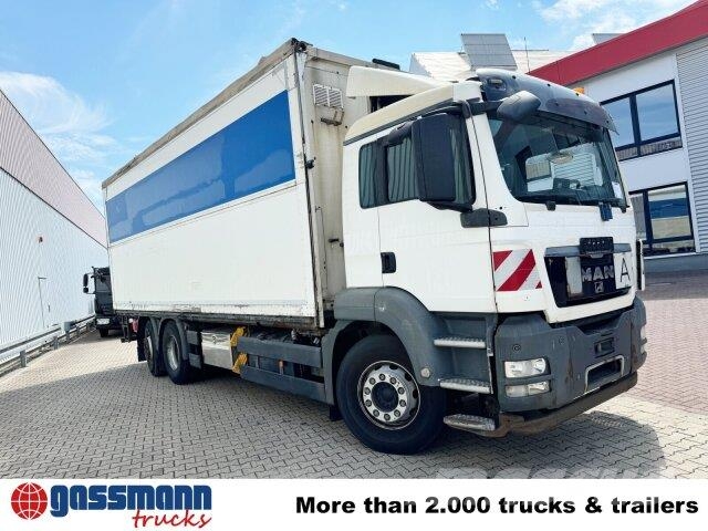 MAN TGS 26.360 6X2-4 BL, Lift-/Lenkachse, Camiones caja cerrada