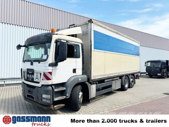 MAN TGS 26.360 6X2-4 BL, Lift-/Lenkachse, Camiones caja cerrada