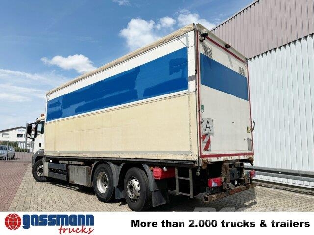 MAN TGS 26.360 6X2-4 BL, Lift-/Lenkachse, Camiones caja cerrada
