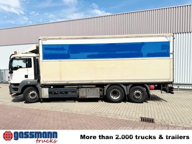 MAN TGS 26.360 6X2-4 BL, Lift-/Lenkachse, Camiones caja cerrada