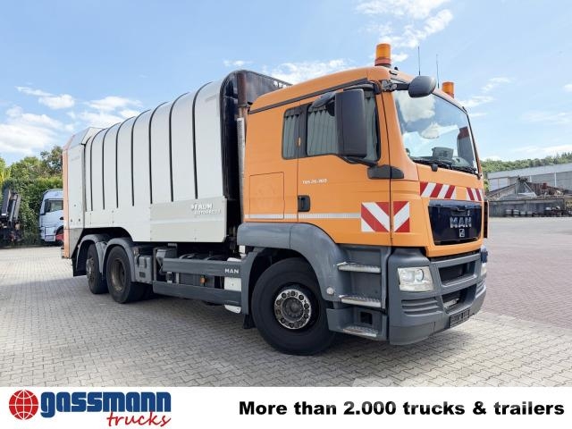 MAN TGS 26.360 6x2-4 LL, Retarder, Lift-/Lenk, FAUN Munitsipaalsõidukid