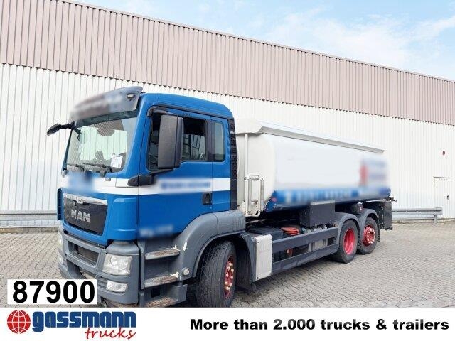 MAN TGS 26.400 6x2-4 BL, Lenk-/Liftachse, ADR, Esterer 탱커 트럭