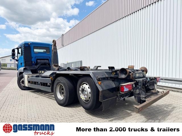 MAN TGS 26.400 6x2-4 BL, Lenk-/Liftachse, Schub-Knick Camiones elevadores de gancho