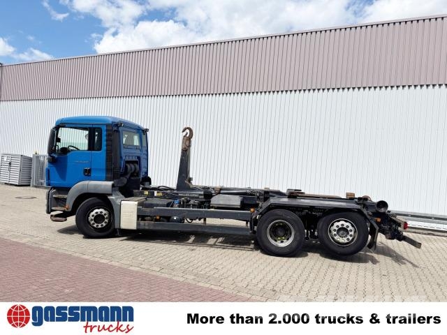 MAN TGS 26.400 6x2-4 BL, Lenk-/Liftachse, Schub-Knick Camiones elevadores de gancho