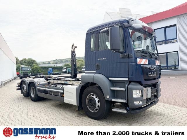 MAN TGS 26.420 6x2-4 BL, Lenk-/Liftachse, شاحنات الرافعات الخطافية