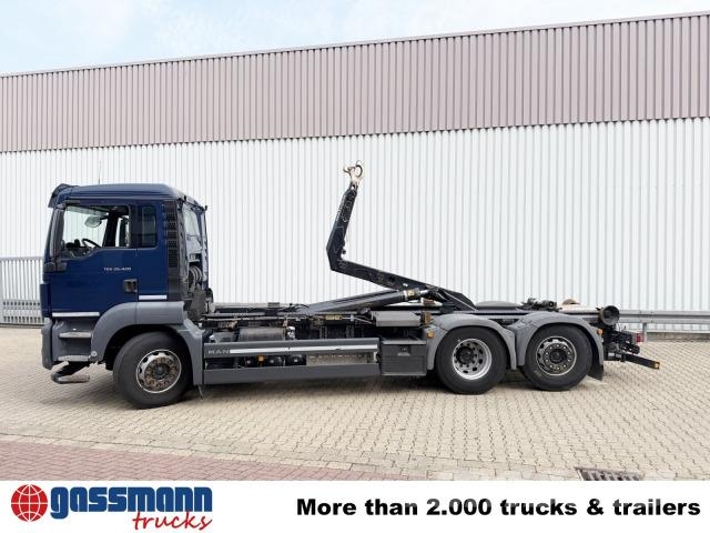 MAN TGS 26.420 6x2-4 BL, Lenk-/Liftachse, شاحنات الرافعات الخطافية