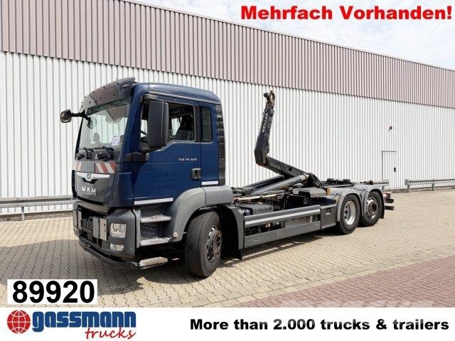 MAN TGS 26.420 6x2-4 BL, Lenk-/Liftachse, شاحنات الرافعات الخطافية